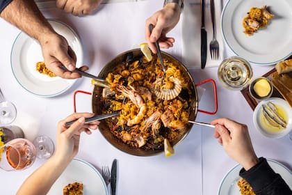Cazuela de mariscos de La Pescadorita