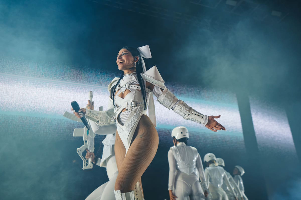 Cazzu, en el Luna Park
