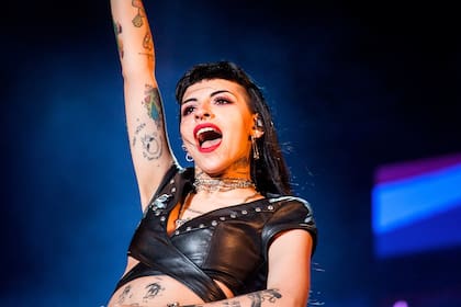 Cazzu fue la encargada de cerrar el festival