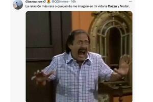 Cazzu y Christian Nodal fueron foco de los memes en redes sociales
