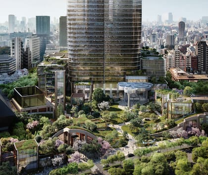 ©DBOX para Mori Building Co., Ltd. - Azabudai Hills (Gráfico: Business Wire)