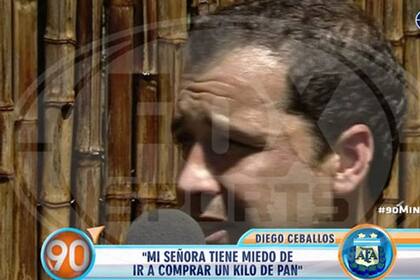 Ceballos habló en Fox Sports