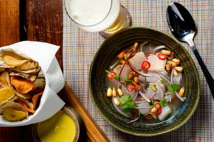 Cebiche con b en La Mar