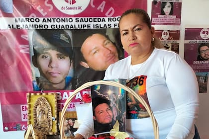 Ceci Flores busca a sus dos hijos, uno desaparecido desde 2015 y otro desde 2019