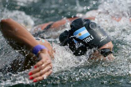 Cecilia Biagioli hizo historia en el Sudamericano de Natación