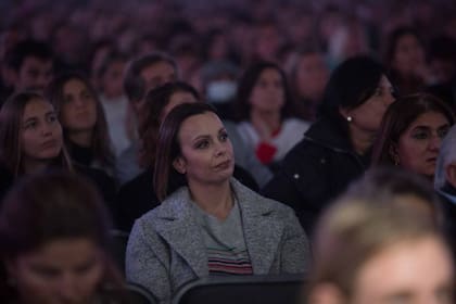 Cecilia "Caramelito" Carrizo -que en enero pasado perdió a su hermano Martín por ELA- fue una de las celebridades invitadas.