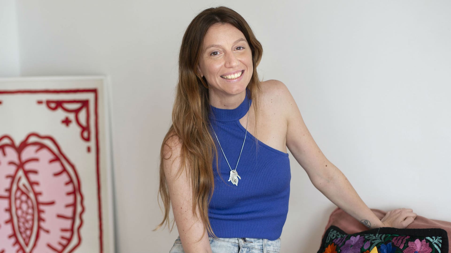 Cecilia Ce en su consultorio