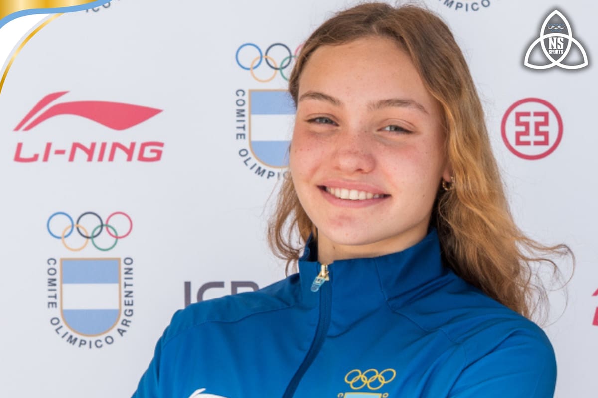 Cecilia Dieleke, la nadadora argentina que rompió los relojes en los Juegos Suramericanos