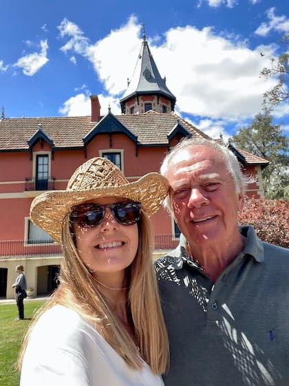 Cecilia Guerrero, sobrina nieta de Valeria y su marido Juan Pablo Russo