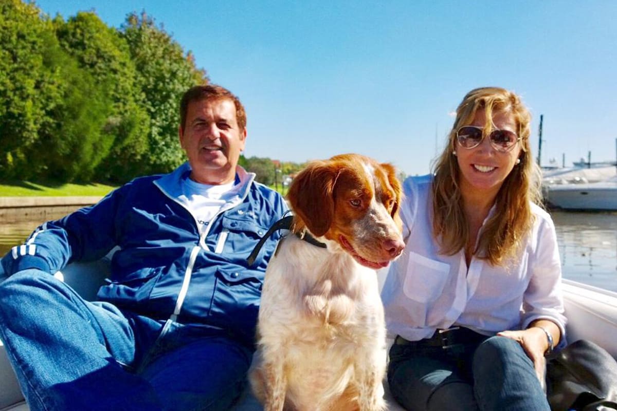 Cecilia Laratro y Chiche Almozny decidieron oficializar su larga relación