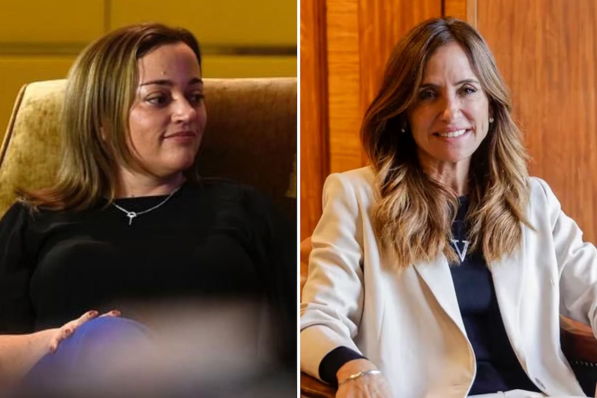 Cecilia Moreau y Victoria Tolosa Paz