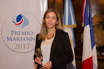Cecilia Retegui, cofundadora de Zolvers, la ganadora de la primera edición de los Premios Marianne
