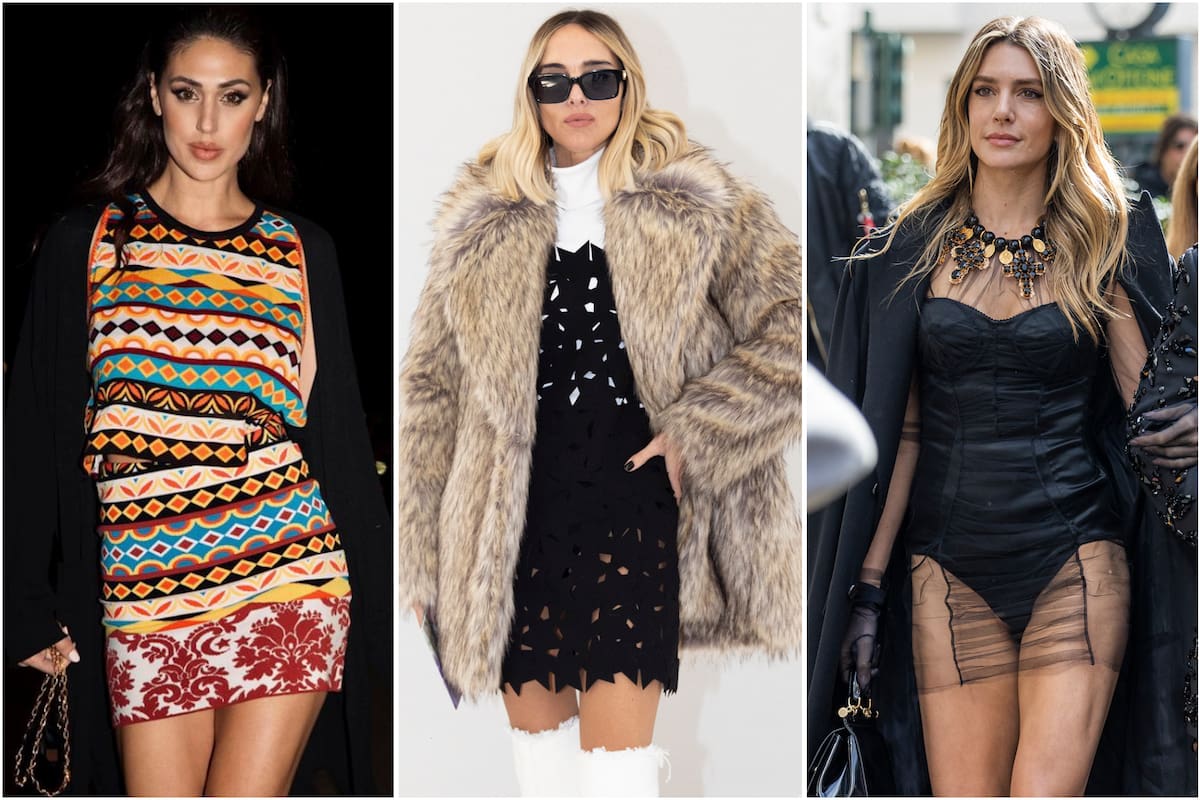 Cecilia Rodríguez, Candela Pelliza y Valentina Ferrer, las argentinas en la Semana de la moda de Milán