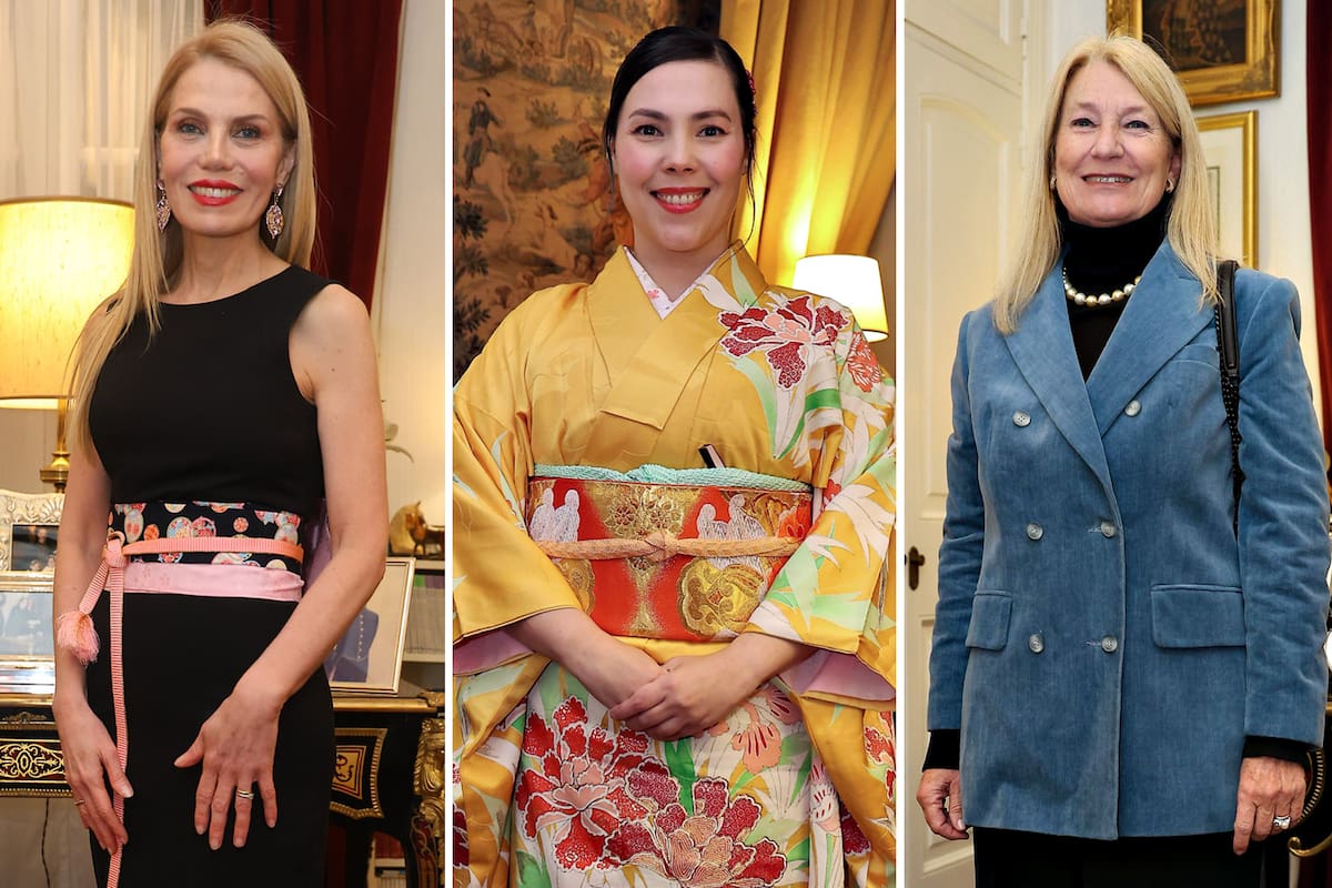 Cecilia Scalisi, María Savastano y María Taquini de Blaquier