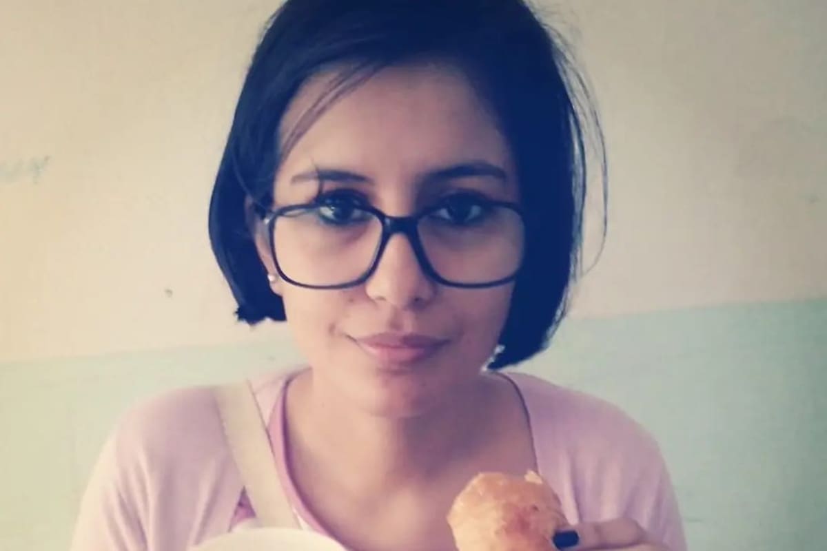 Cecilia Strzyzowski, en una foto familiar