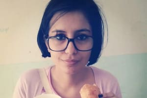 Cecilia Strzyzowski, en una foto familiar