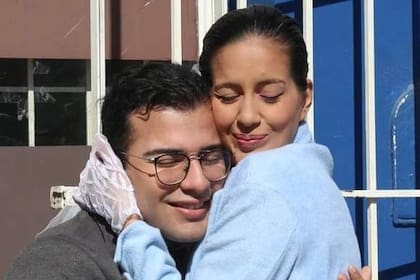 Cecilia Strzyzowski y su marido, César Sena, que hoy pidió volver a declarar en la causa en la que se lo acusa de haberla matado