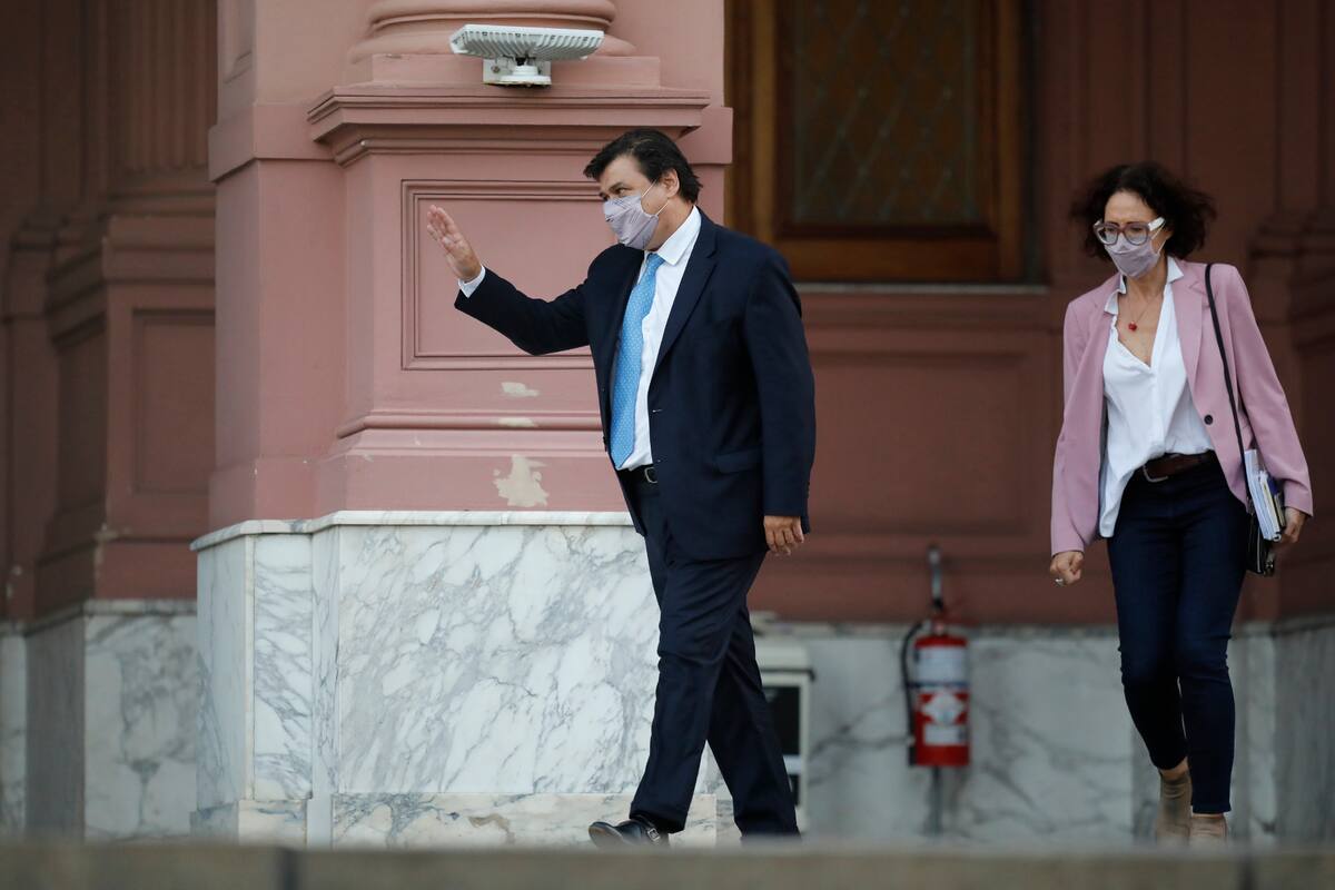 Cecilia Todesca y Claudio Moroni, dos de los funcionarios que evaluaron el regreso a la presencialidad en el Estado