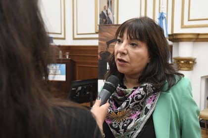 Cecilia Velazquez, presidenta del Consejo Provincial de Educación de Santa Cruz.