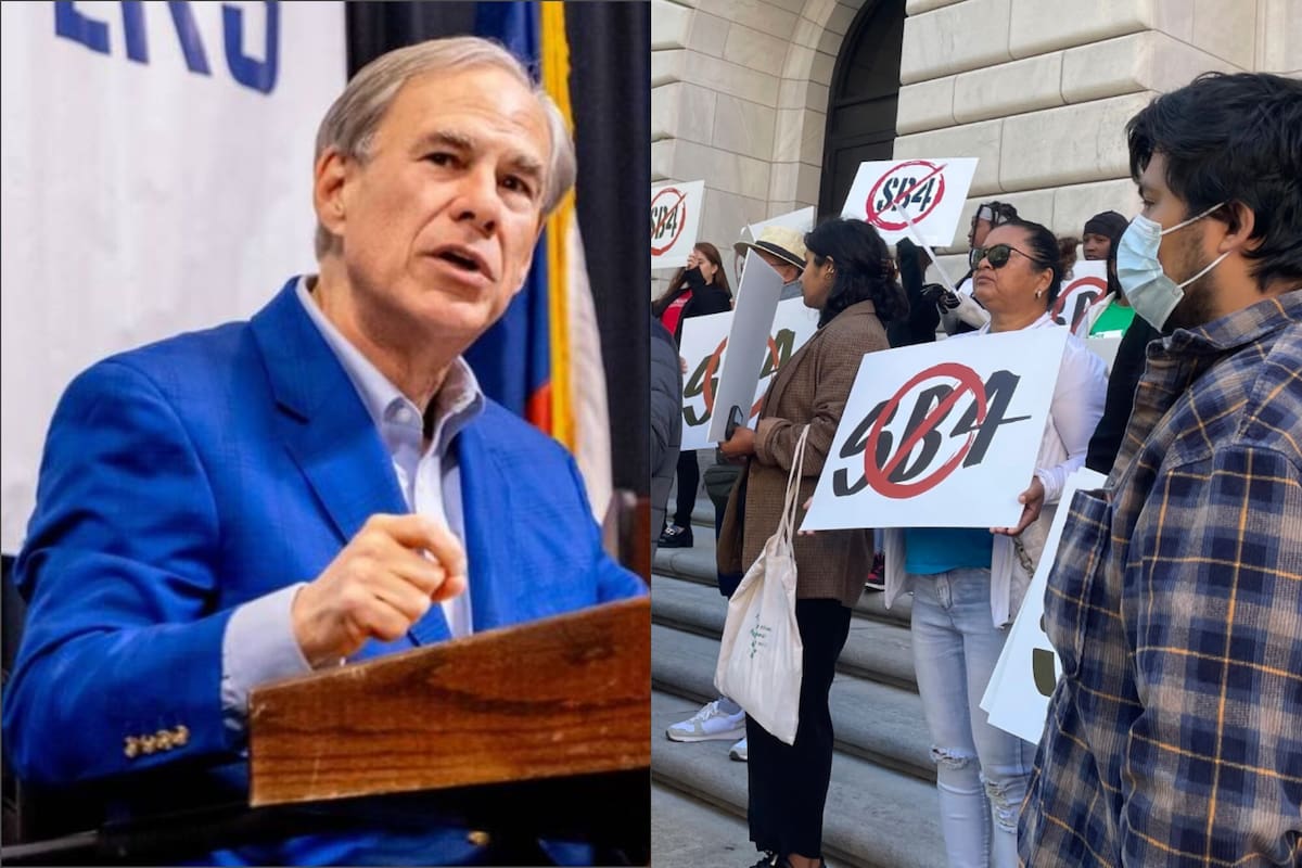 Celebra Abbott: la ley SB4 de Texas que afecta a migrantes y entró en vigor completa en junio