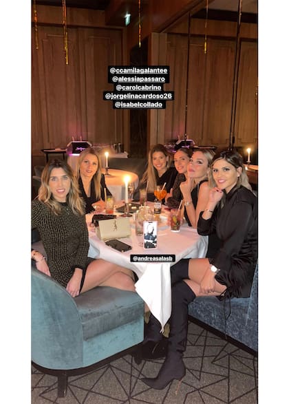 Celebración de Messi por el séptimo balón de oro