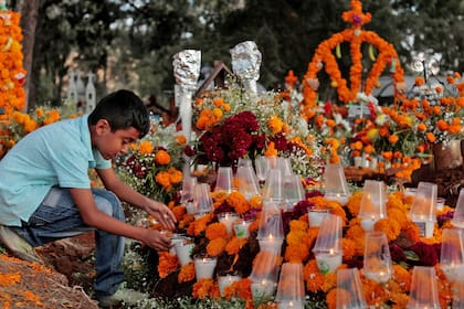Celebración del Día de los Muertos en México