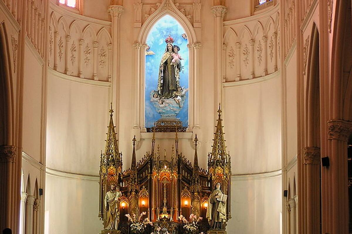 Celebraciones por la virgen del Carmen