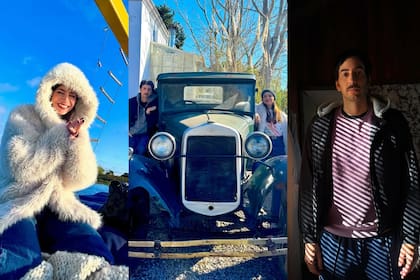 Celeste Cid y Santiago Korovsky compartieron en sus redes las mejores postales de su escapada romántica a Carmelo (Foto: Instagram @santikorovsky)