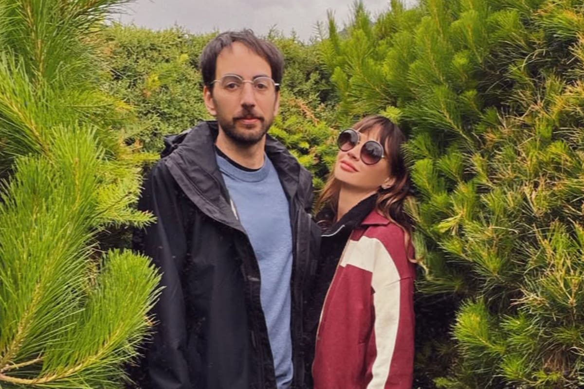 Celeste Cid y Santiago Korovsky disfrutaron de unos días en El Bolsón