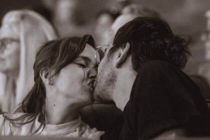 Celeste Cid y Santiago Korovsky (Foto: @santikorovsky)