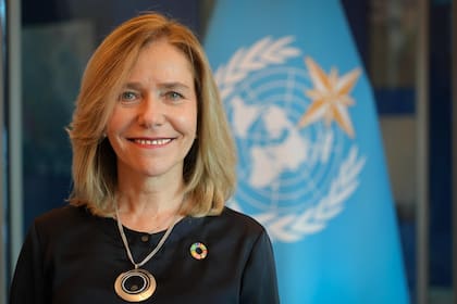 Celeste Saulo, secretaria general de la Organización Meteorológica Mundial