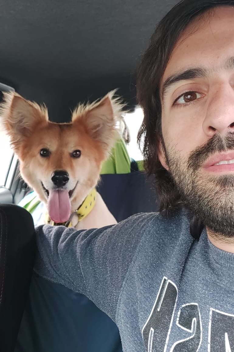 Celeste, Zavuka y Martín.