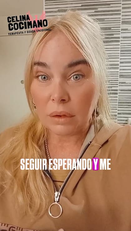 Celina Cocimano: "Muchas veces estamos esperando que una puerta se abra, sin embargo, eso no sucede y ahí nos quedamos, incluso años"