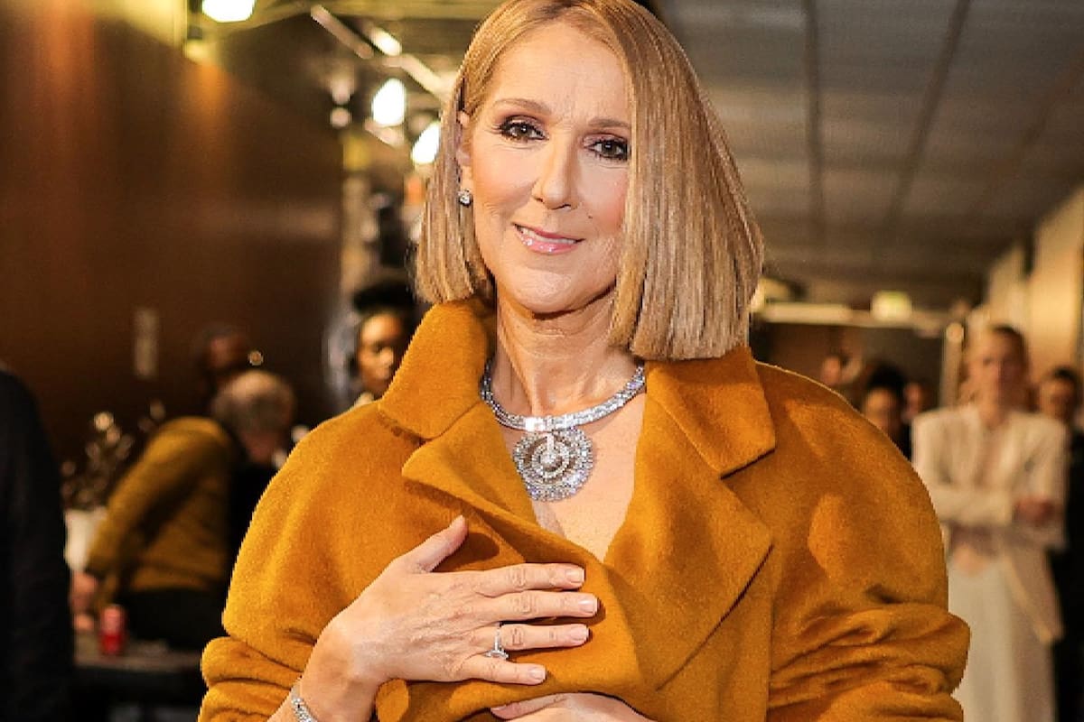 Celine Dion arrasó en los Premios Grammy y fue ovacionada al entregar un premio