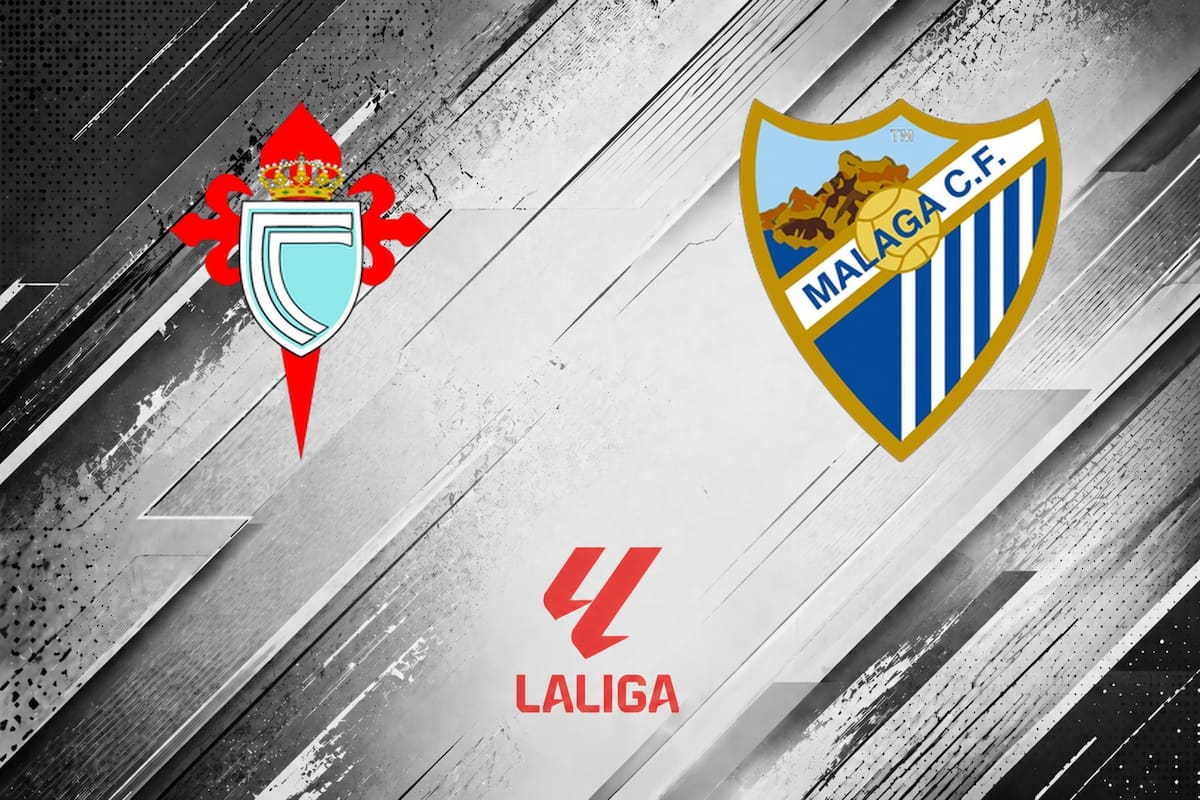 Celta de Vigo empató 1-1 con Málaga, por la Liga de España