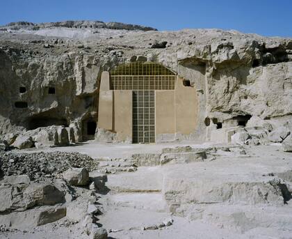 Cementerio de Assiut donde fue hallada la tumba de Edy