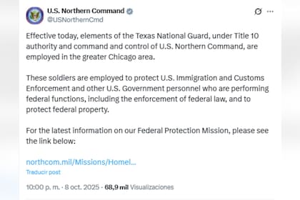 Centenares de efectivos de la Guardia Nacional se desplegaron a Chicago