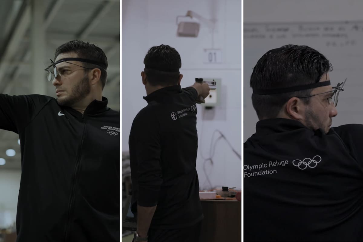 Centeno Nieves huyó de su país luego de criticar la política deportiva; encontró refugió en México donde siguió con sus entrenamiento de tiro