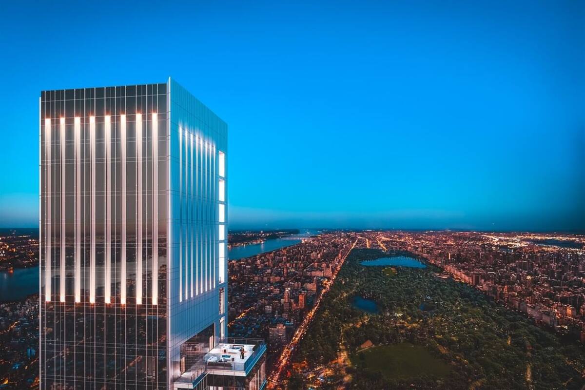 Central Park Tower, el edificio más alto con 472 metros y las mejores vistas de la ciudad de Nueva York