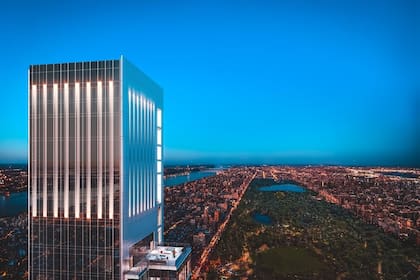 Central Park Tower, el edificio más alto del año pasado con 472 metros y las mejores vistas de la ciudad de Nueva York