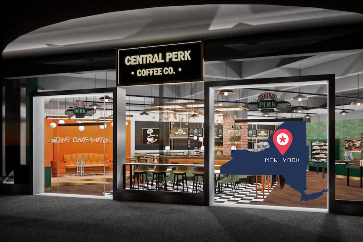 Central Perk, la cafetería de la serie Friends, abrirá sus puertas en la ciudad de Nueva York (Compañía de café Central Perk)