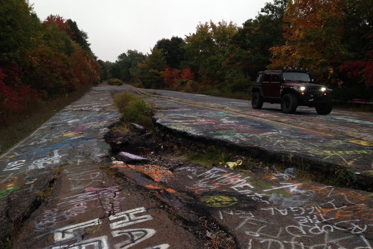 Centralia, el pueblo de Pennsylvania, está prácticamente abandonado