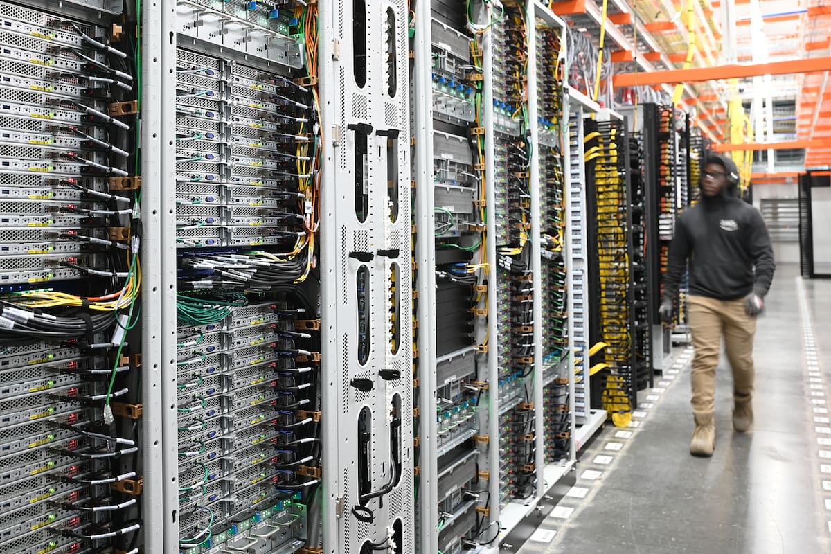 Centro de datos en un complejo ubicado en Indiana, EE.UU.