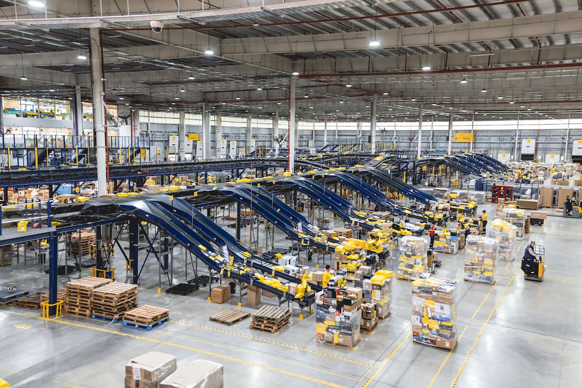 Centro de distribución de Mercado Libre