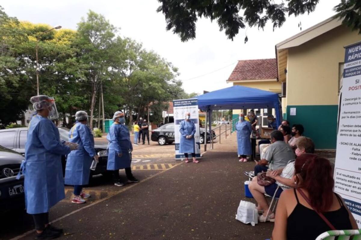 Centro de testeo en Posadas, Misiones