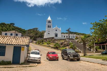 Centro histórico de Garopaba.