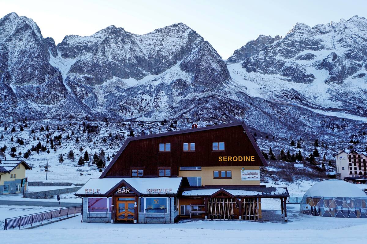 Centros de ski cerrados en Italia