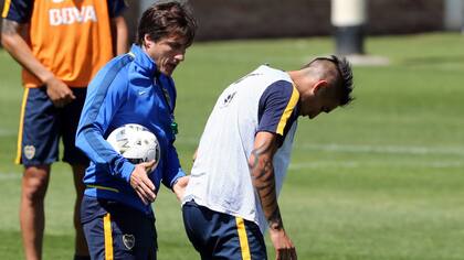 Centurión, una pieza clave en el equipo de los Barros Schelotto