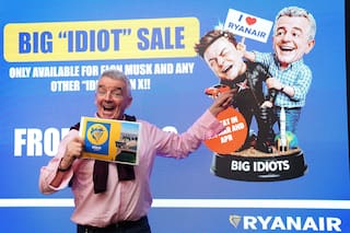 CEO de Ryanair descarta idea de Elon Musk de comprar la aerolínea