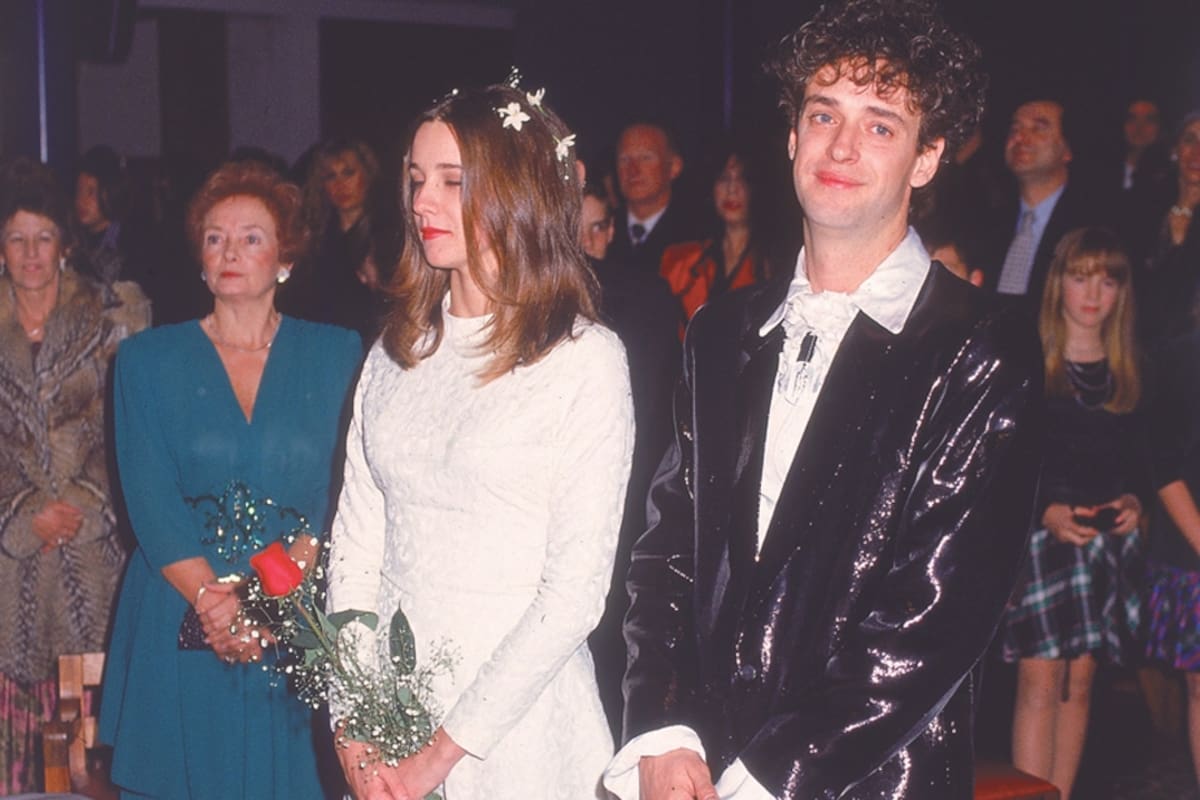Cerati se casó con la chilena Cecilia
Amenábar el 25 de junio de 1993 en la iglesia
Los Misioneros de Pedro de Valdivia norte, en
Santiago de Chile
